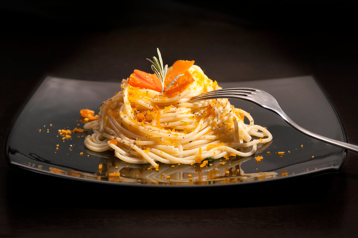 Recipe Spaghetti Con La Bottarga Tita Italia Tita Italian 