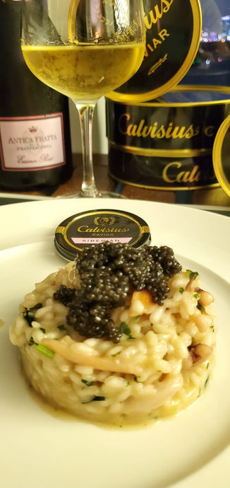 Rice with Caviar Calvisius
