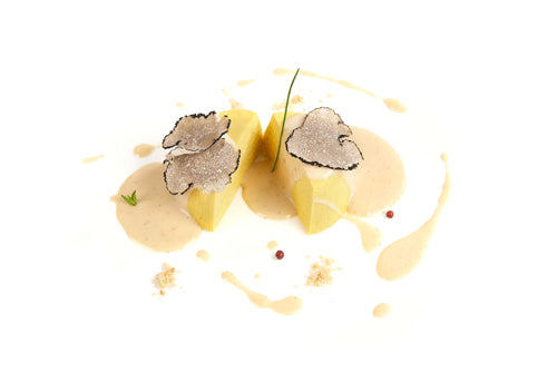 Potato Flan With Black Truffle