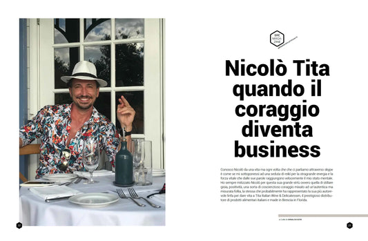 Nicolò Tita quando il coraggio diventa business Tita Italian