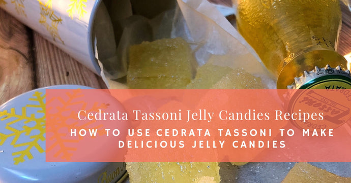 Jelly Candies Made With Cedrata Tassoni