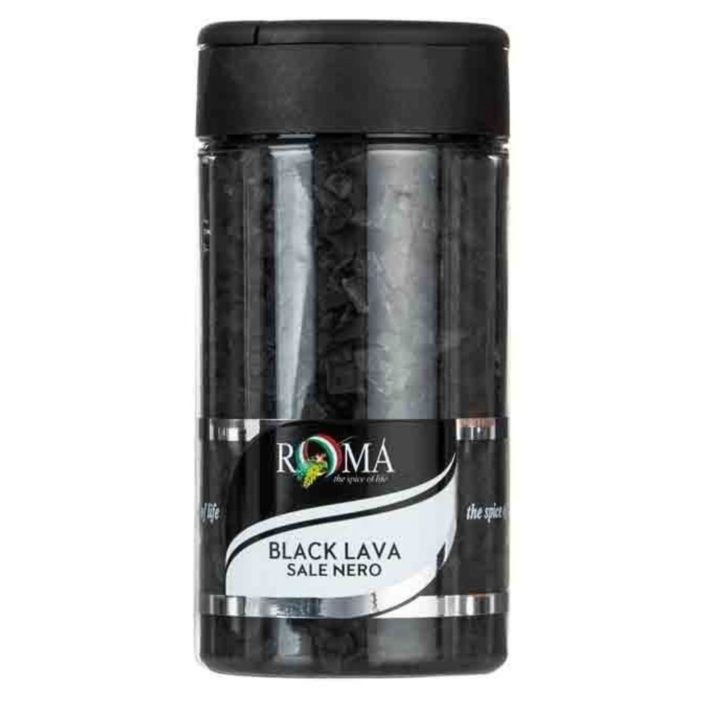 BLACK LAVA SALT ROMA FINE FOOD