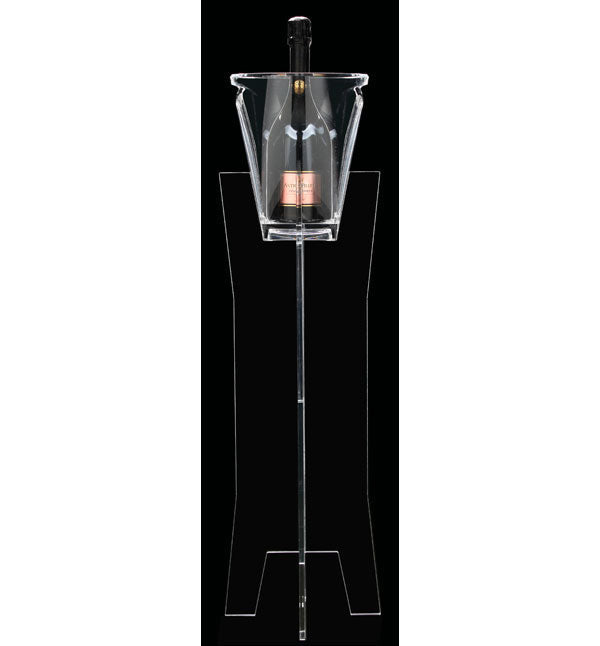 Wine and champagne bucket stand transparent Tower - Tita Italia