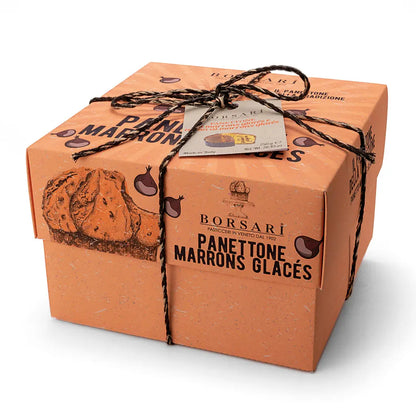 Panettone Marron Glace' Borsari  1.65 lb (750g) - tita Italian