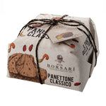 Traditional Panettone Borsari SULTANAS AND CANDIED FRUITS  2.2 lb  - Tita Italian