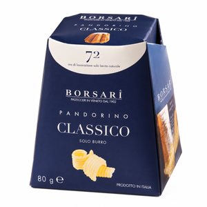 Borsari Mini Pandoro Classico – Italian Christmas Cake 2.82 oz
