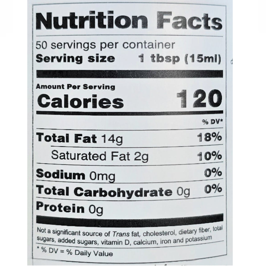 nutrition facts