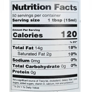 nutrition facts