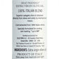 bacl label olive oil