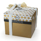 panettone box brand muzzi with chritmas  theme