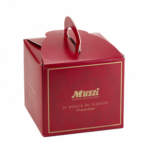 Muzzi Classic Italian Panettone – Christmas Gift Box – 17.6 oz