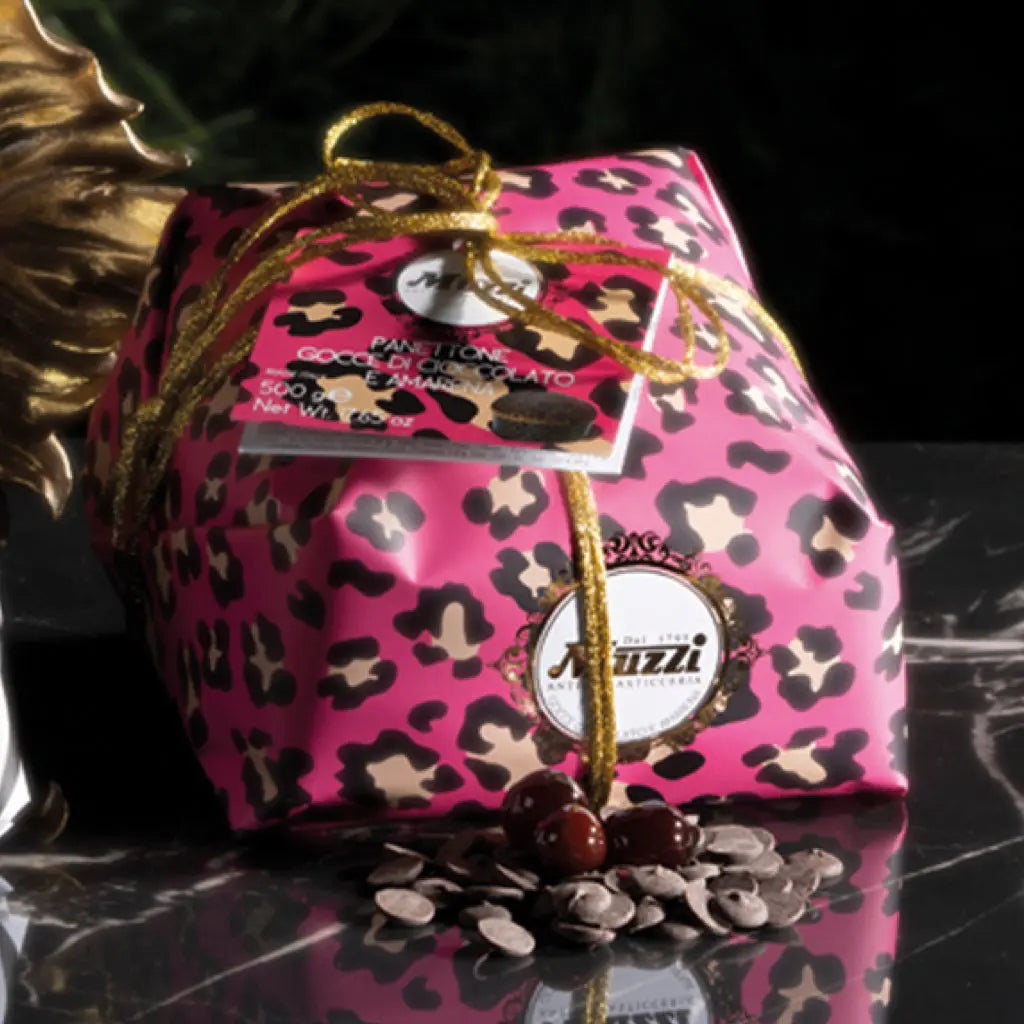 Panettone Black Cherry and Chocolate Chips Muzzi
