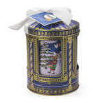Muzzi mini Italian panettone in green Carrilon Christmas gift tin 3.5 oz