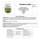 Anfosso - No Garlic Genovese Pesto with Basil DOP in EVO Oil - 6.34oz/180g - Technical Sheet