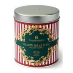 Bettina Italian Christmas cookie assortment in decorative metal gift tin 200g