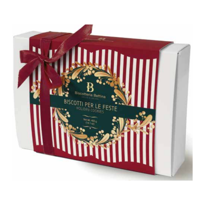 Bettina Italian Christmas Cookie Assortment – Gift Box – 14.1 oz