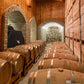 Barrels in a winery