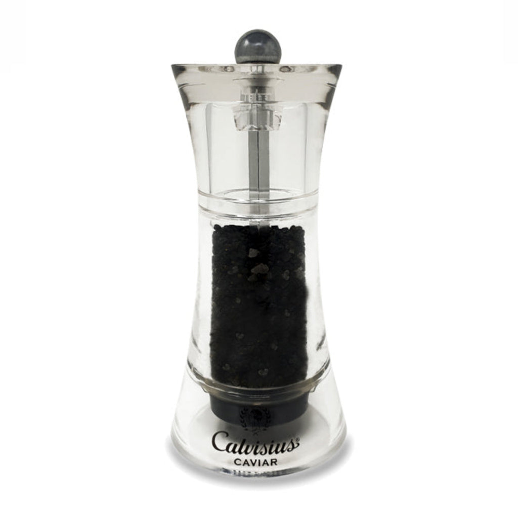 Calvisius Nero puro caviar salt grinder 1oz/28g - Tita Italia