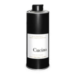 Cucino olive oil canister on a white background