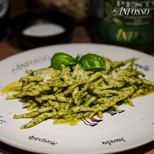 Anfosso Italian Garlic-Free Basil Pesto – 17.6 oz