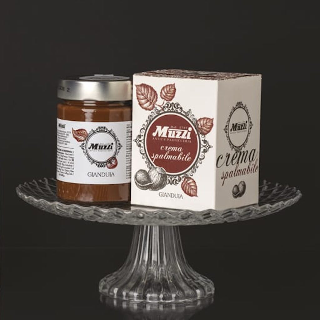 Gianduia Hazelnut Spread Cream 12.34 Z -TITA ITALIAN
