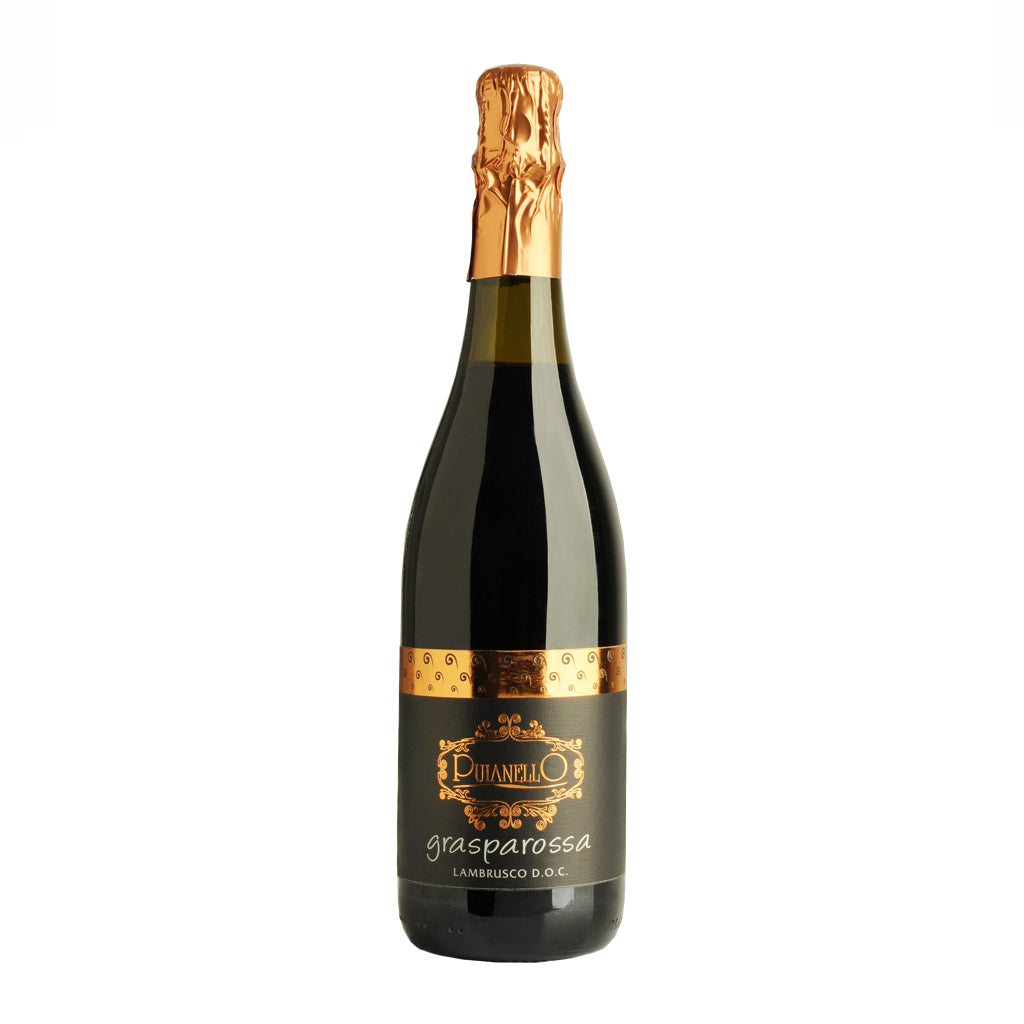 Lambrusco D.O.C Grasparossa Puianello sparkling wine - Tita Italia