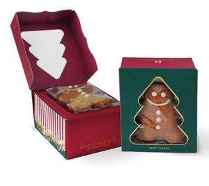 Biscotteria Bettina Italian Christmas caramel and cinnamon cookies 170g gift box