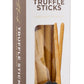 packaging breadsticks with truffle and extra virgin olive oil on a white background