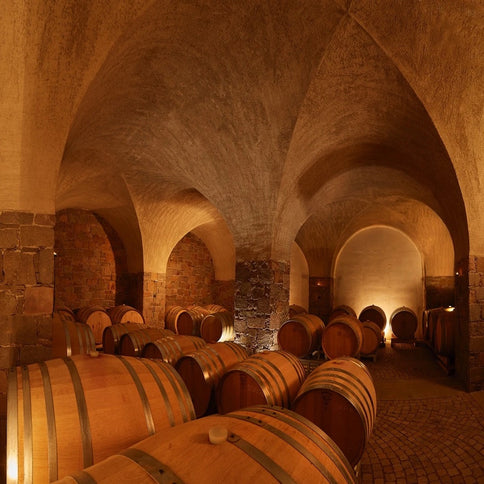Klaus Lentsch winery cellars - Tita Italian