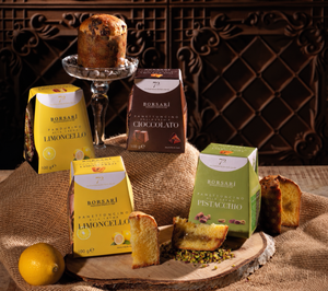 Borsari Mini Italian Chocolate Chip Panettone – Christmas Gift – 3.5 oz