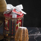 Italian mini vanilla pandoro in Muzzi Carrilon Christmas gift box