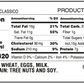 Nutrition facts Muzzi Armonie mini Christmas pandoro made in Italy