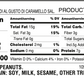 Technical sheet Ultra-fine roasted peanut butter with salted caramel flavor by Muzzi