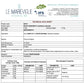 technical data sheet le mareviglie
