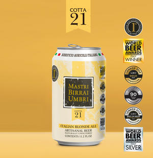 Mastri Birrai Umbri Cotta 21 Italian Blonde Ale – 330ml CAN