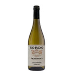 Bottle of Colli Tortonesi DOC Timorasso Derthona white wine by Sordo