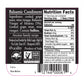 nutrition facts of balsamic condiment