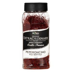 Thin Chili Threads Jar on white background