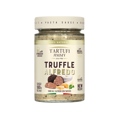 Truffle Alfredo Sauce Creamy Pasta Sauce with Summer Truffle Aged Cheese - Tita Italian