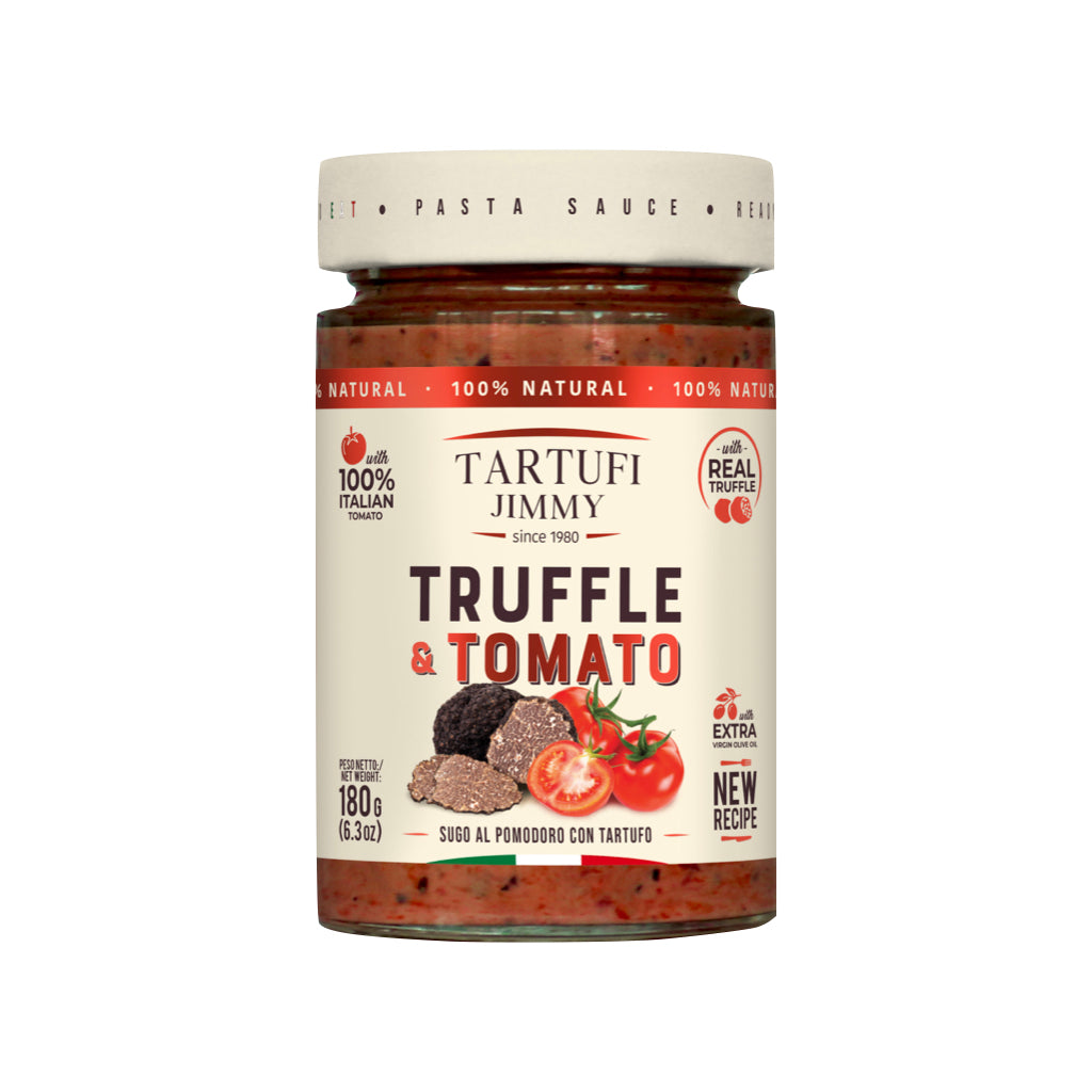 Tartufi Jimmy - Truffle & Tomato Sauce in a glass jar
