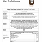 black truffle dressing product features lvdt