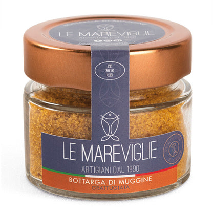 Grated Mullet Roe Bottarga in Jar 40 g / 1.41 oz
