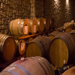 barrels of wine