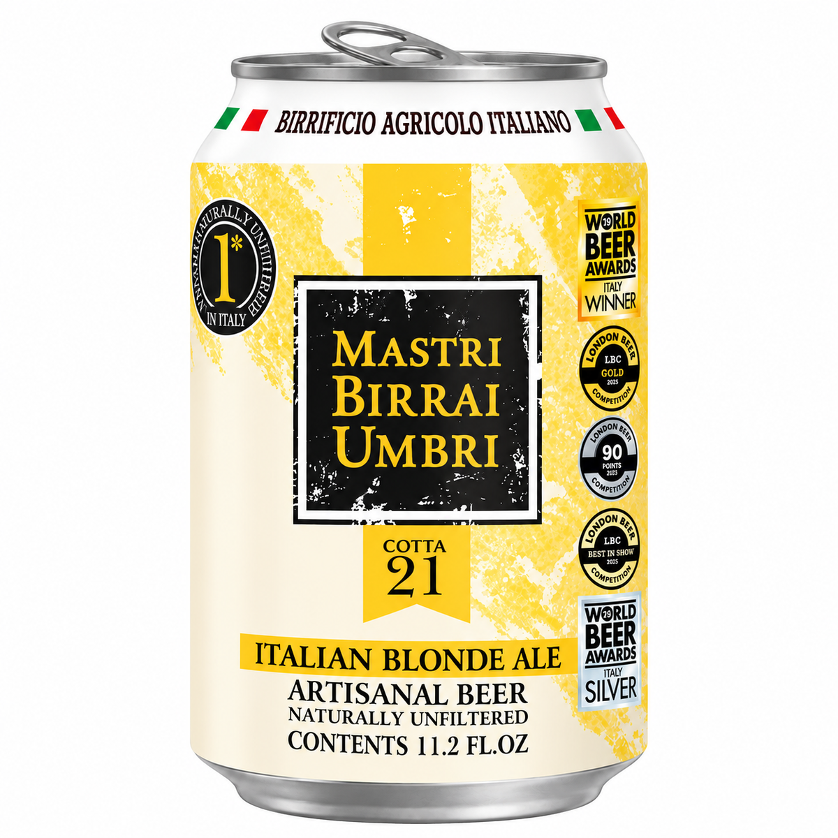Mastri Birrai Umbri Cotta 21 Italian Blonde Ale – 330ml CAN