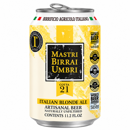Mastri Birrai Umbri Cotta 21 Italian Blonde Ale – 330ml CAN