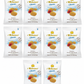 Ten individual packages of i Bibanesi, Clascic breadsticks arranged in a grid on a plain white background.