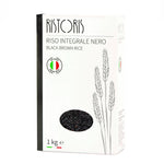 Black Brown Rice Ristoris 2.20 lb. / 1 kg - Tita Italia