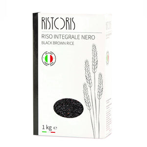 Black Brown Rice Ristoris 2.20 lb. / 1 kg - Tita Italia