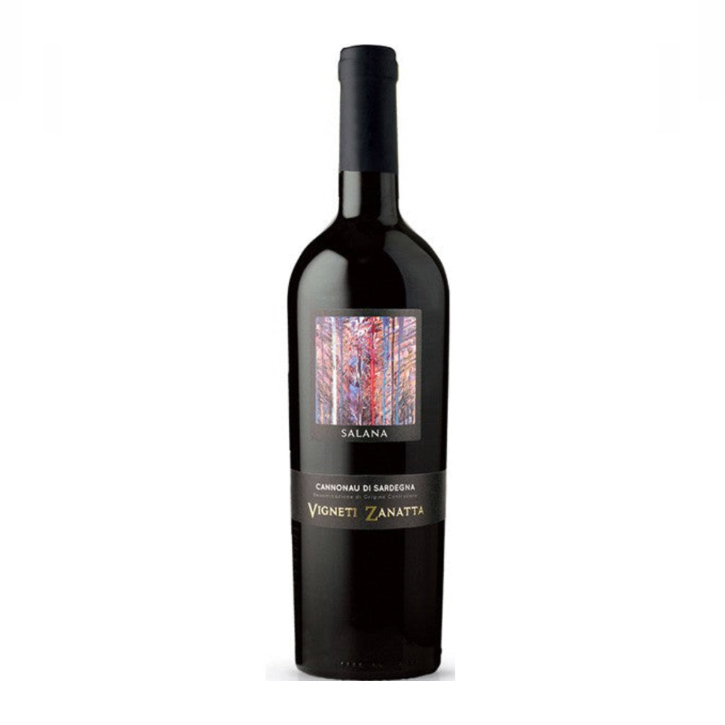 Cannonau red Wine Salana zanatta - tita italia