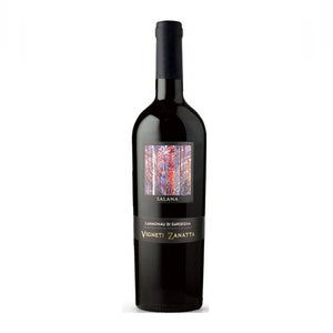 Cannonau red Wine Salana zanatta - tita italia
